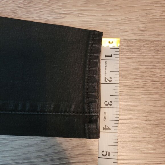 American Eagle Jeans 2 S Jegging Low Rise Super Stretch Black Wash Denim - Picture 9 of 10